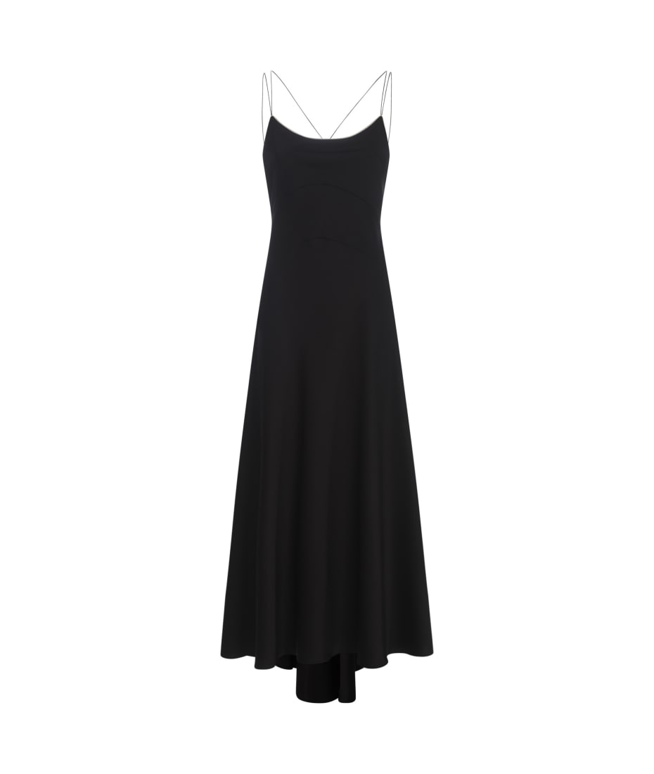 ワンピース PHILOSOPHY DI LORENZO SERAFINI Satin long dress with Philosophy Di Lorenzo Serafini Satin Maxi Dress | Yellow