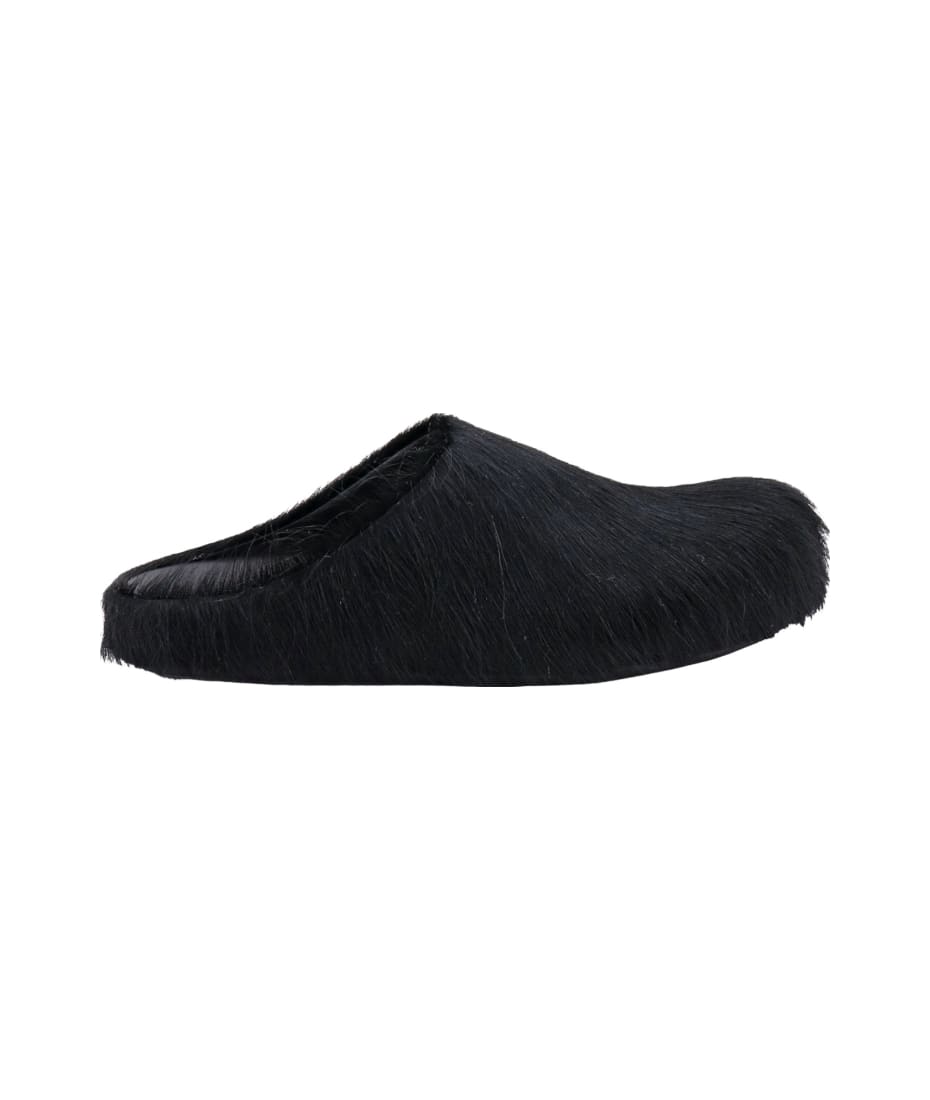 ★MARNI★ Fur Lining Mule Sneakers Black SNZW019202P504500N9 Marni Fur Mule | italist