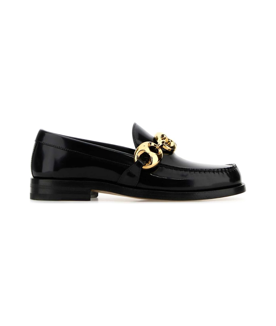 Gucci Black Leather Loafers | italist