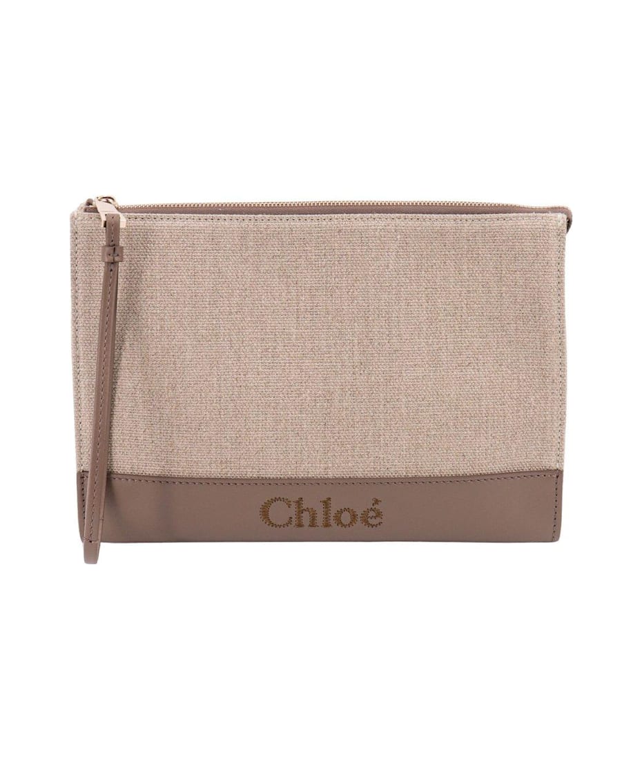 【送料&関税込】ChloAC Two-tone Zipped Clutch Bag Chloé Two-tone Zipped Clutch Bag | italist