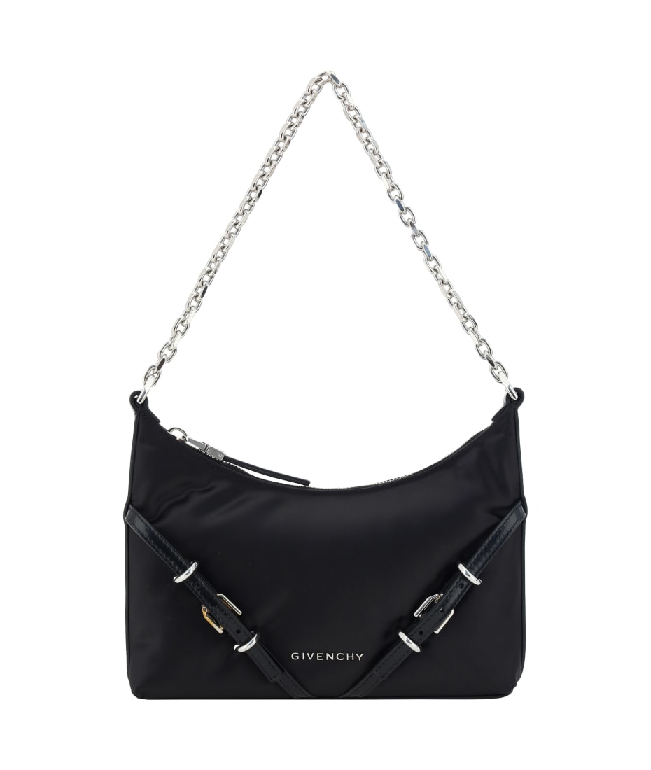 【関税＆送料込み】Givenchy Voyou Party Bag Givenchy Voyou Party レザーバッグ | シルバートーン | FARFETCH JP