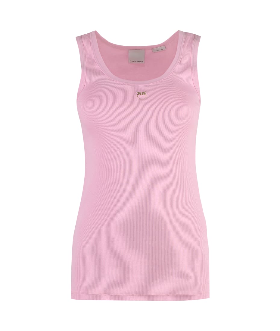 Pinko Love Birds Embroidery Tank Top | italist