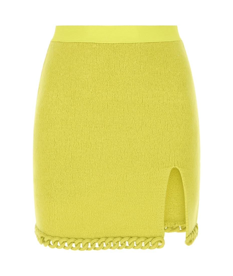 【送料&関税込】Bottega Veneta Acid Green Wool Mini Skirt Bottega Veneta Acid Green Wool Mini Skirt | italist, ALWAYS