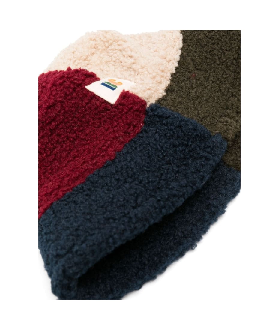 Bobo Choses Color Block Sheepskin Hat | italist