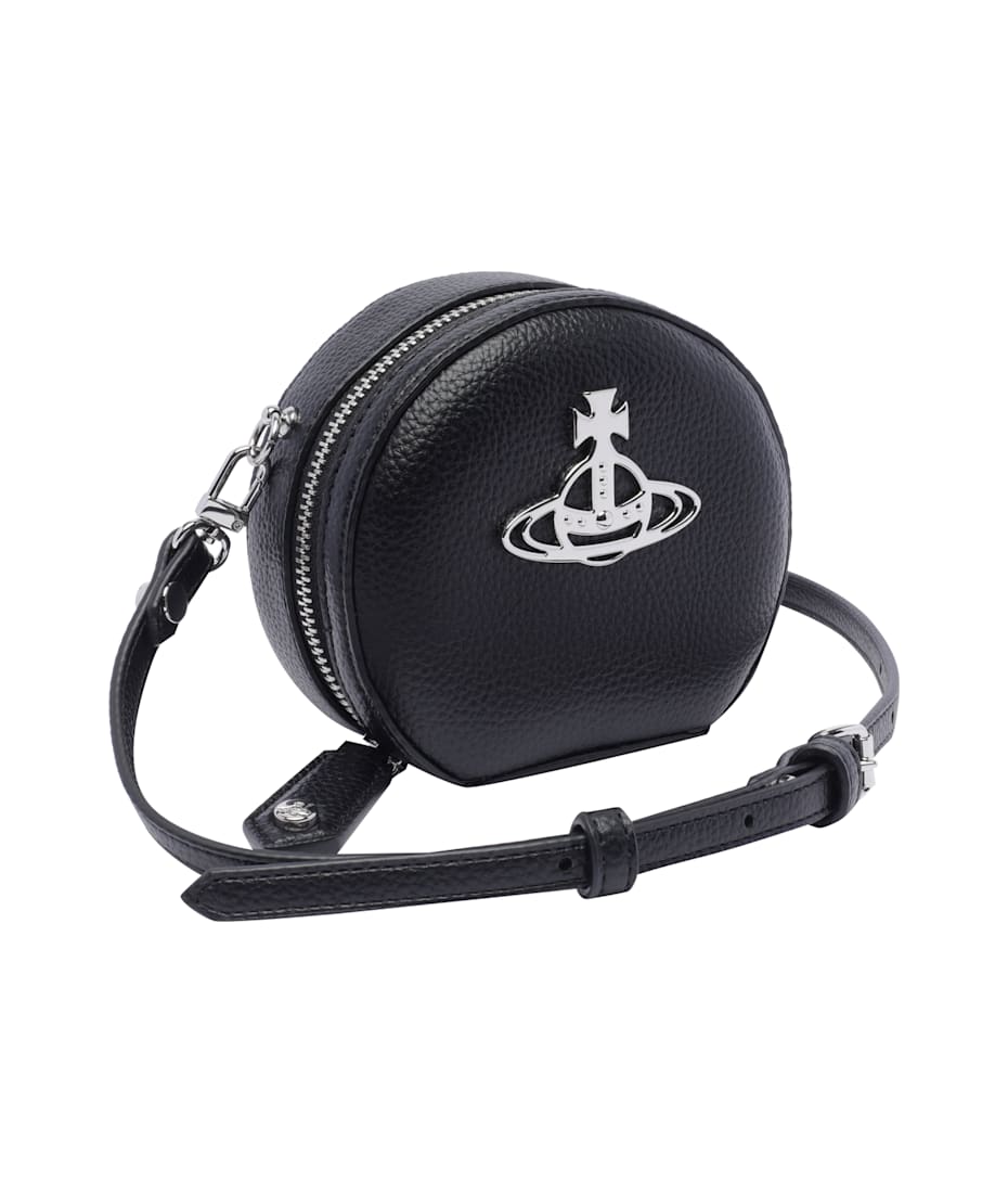Vivienne Westwood| (MINI ROUND CROSSBODY (58020006W L00 Vivienne Westwood Mini Round Crossbody Bag | italist, ALWAYS