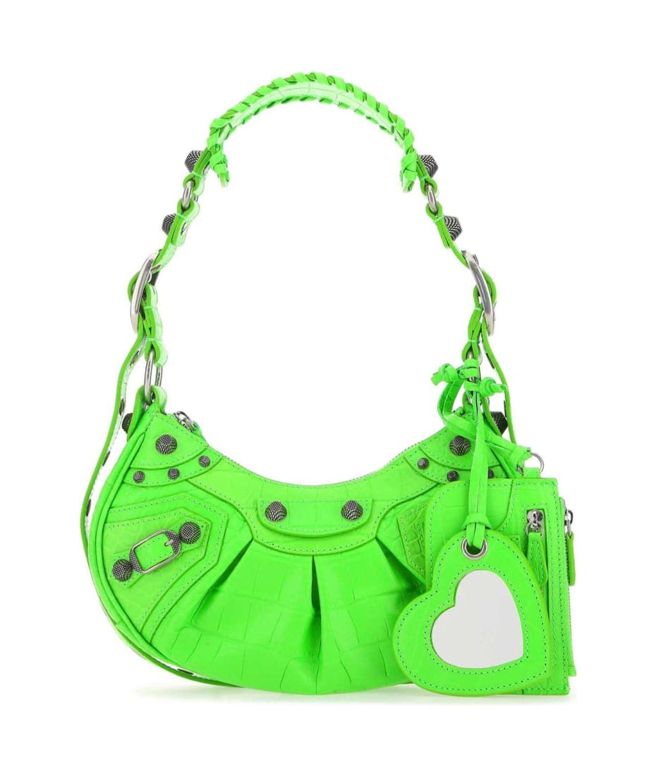 ショルダーバッグ・ポシェット BALENCIAGA LIGHT GREEN LE CAGOLE SLING XS SHOULDER BAG Le Cagole XS Sling Bag in Light Green – COSETTE