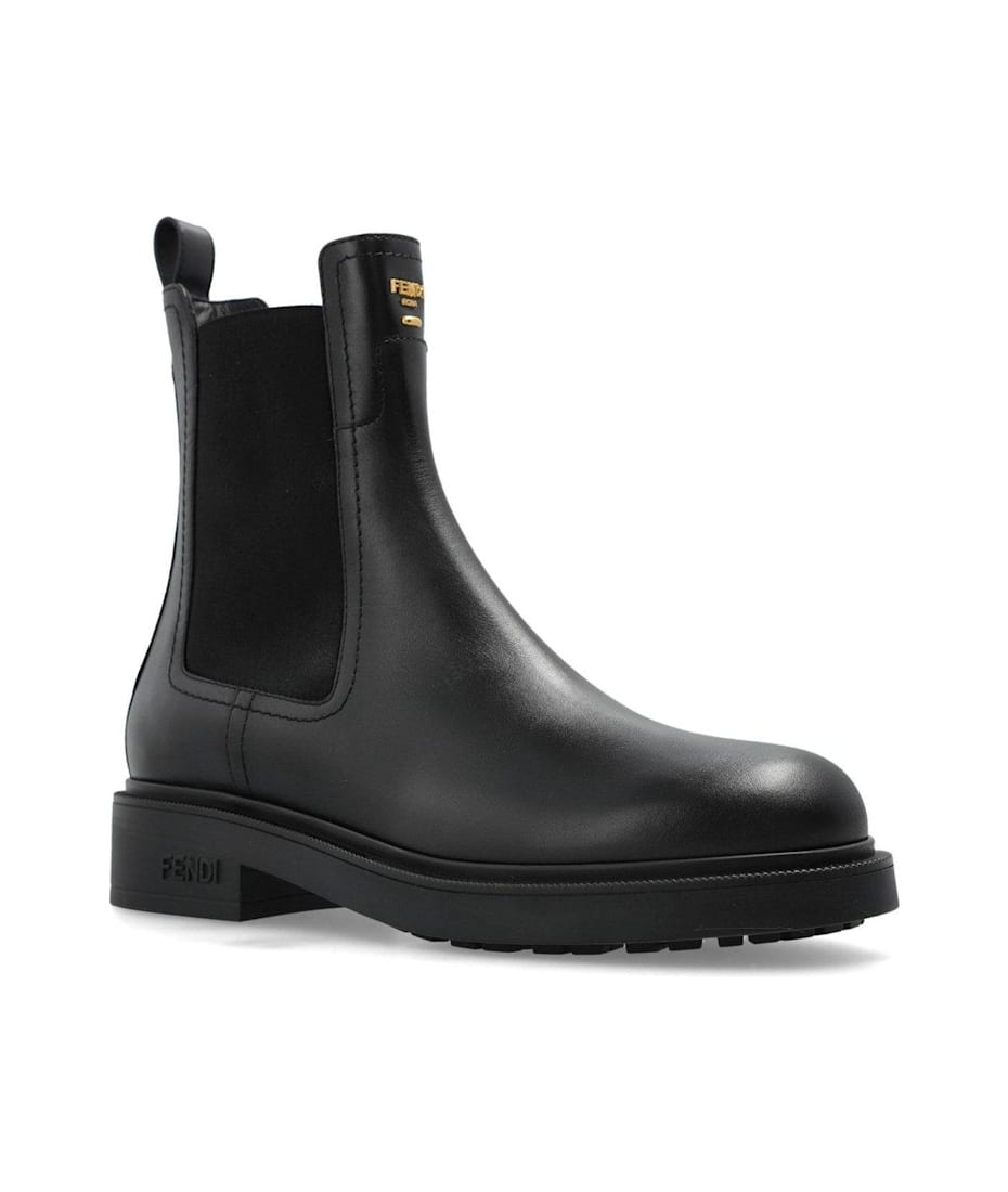 Fendi Filo Biker Ankle Boots | italist