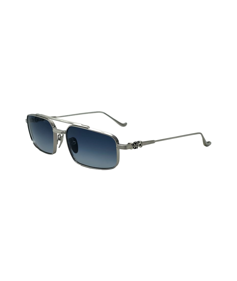 Chrome Hearts Lick'n - Shiny Silver Sunglasses | italist, ALWAYS 