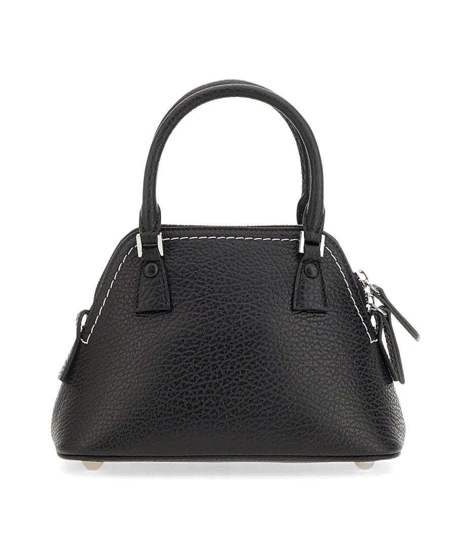 【関税込み】maison margiela '5AC Classique Micro' handbag 5AC Classique Micro satin shoulder bag in pink - Maison