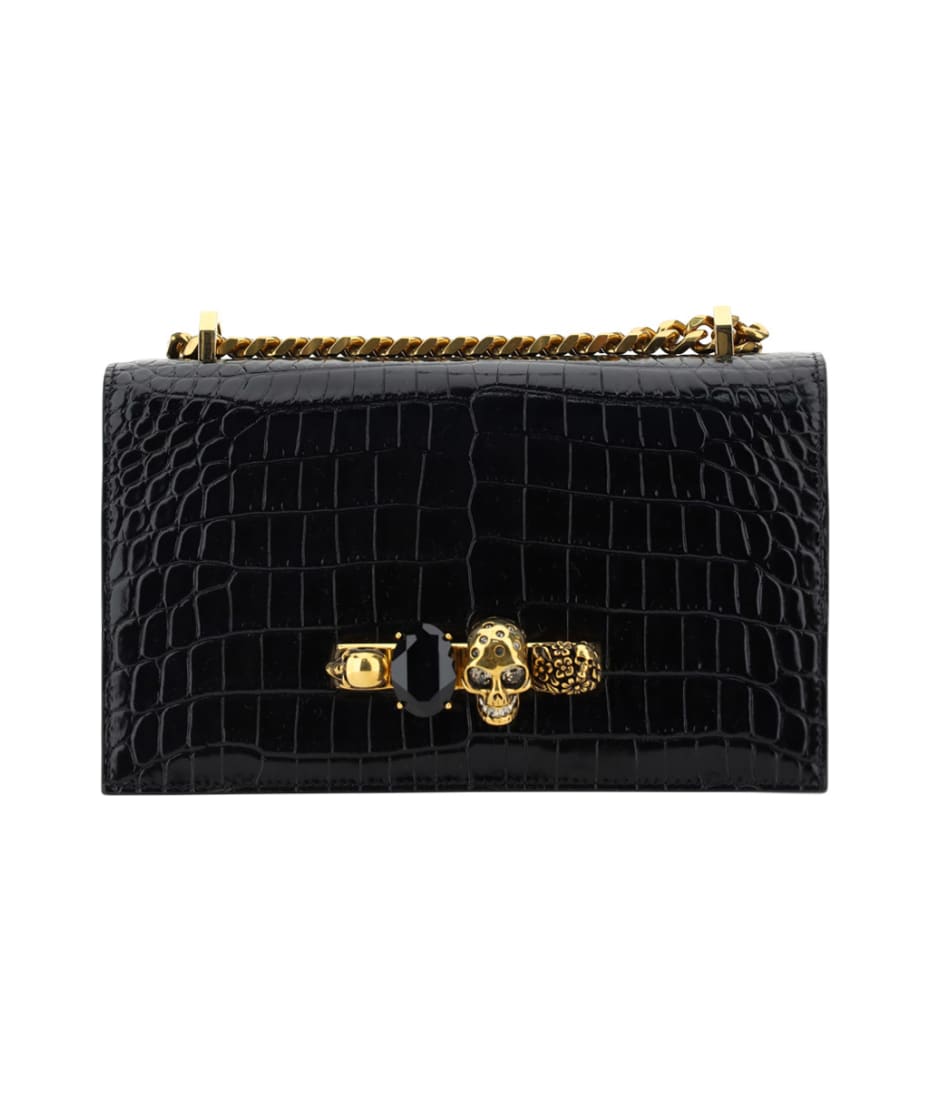 Alexander McQueen Jeweled Satchel Bag ショルダーバッグ 通販