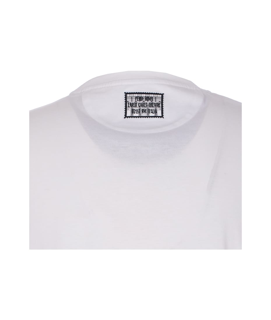 Fendi Ff Postcards Logo T-shirt シャツ 通販 | italist