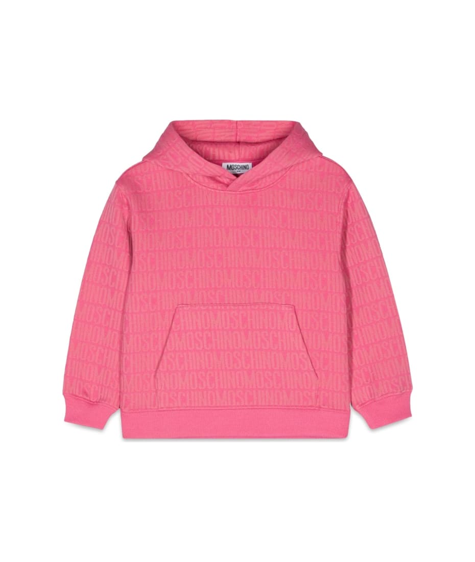 パーカー・フーディ Moschino FW24 SWEATSHIRT WITH ALL OVER LOGO (17097629 1555) Moschino Sweatshirt W/hood | italist