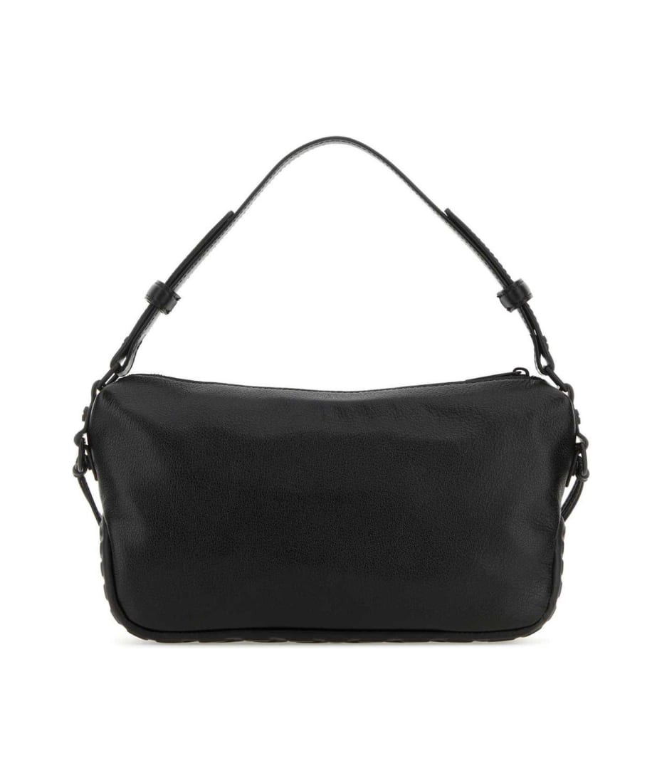 ショルダーバッグ OFF-WHITE BLACK LEATHER BIKER TIRE SHOULDER BAG Off-White Biker Tire Shoulder Bag | italist