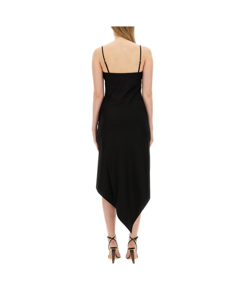 Helmut Lang Dress With Scarf Hem | italist