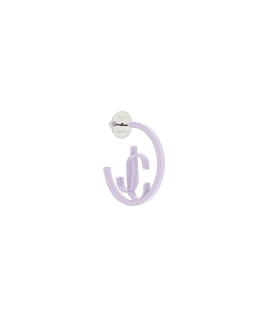 Jimmy Choo 'jc Monogram Hoops' Earrings | italist