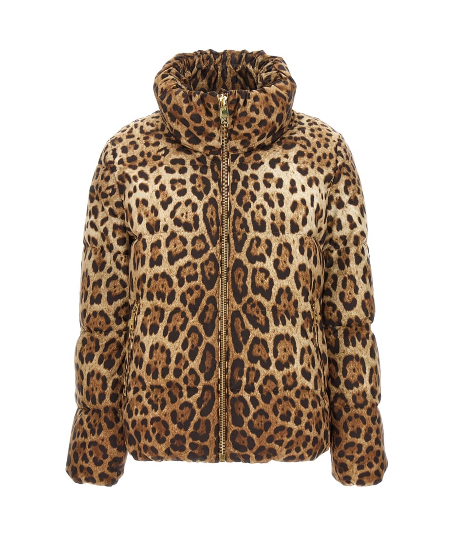 Dolce & Gabbana - Tiger-Print Bomber Jacket - Men - Polyester/Nylon - 42 - Black