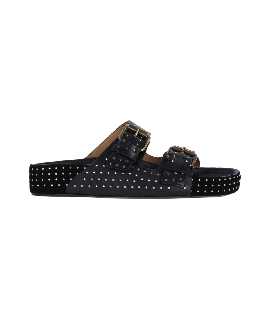 サンダル・ミュール Isabel Marant SLIPPER (SD0118FAB3B02S 50CO) Isabel Marant Embellished Slip-on Sandals | italist, ALWAYS