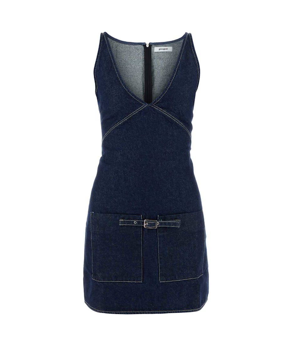 Gimaguas Denim Blanca Mini Dress | italist