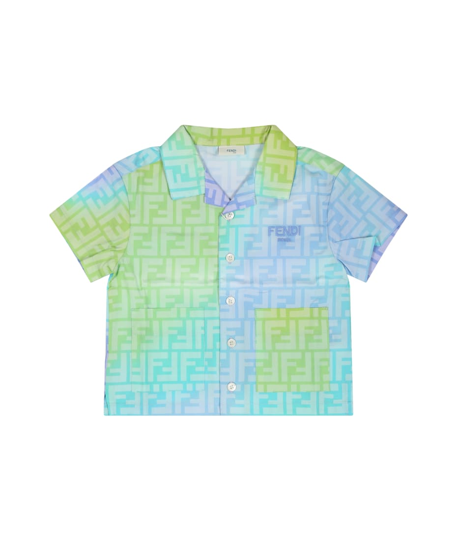 fendi colorful shirt