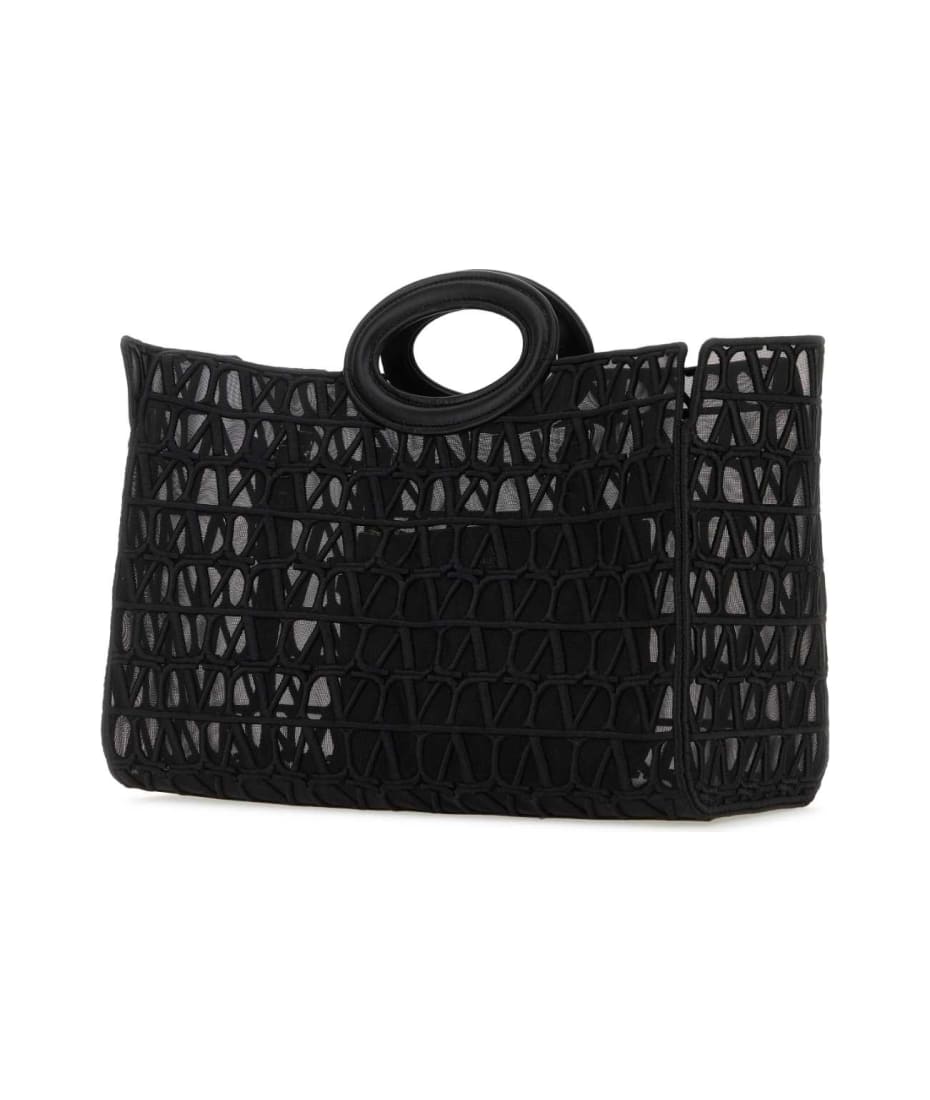 【関税&送料込】Valentino Garavani Black Toile Iconographe B Valentino Garavani Black Toile Iconographe Le Troisiã¨me