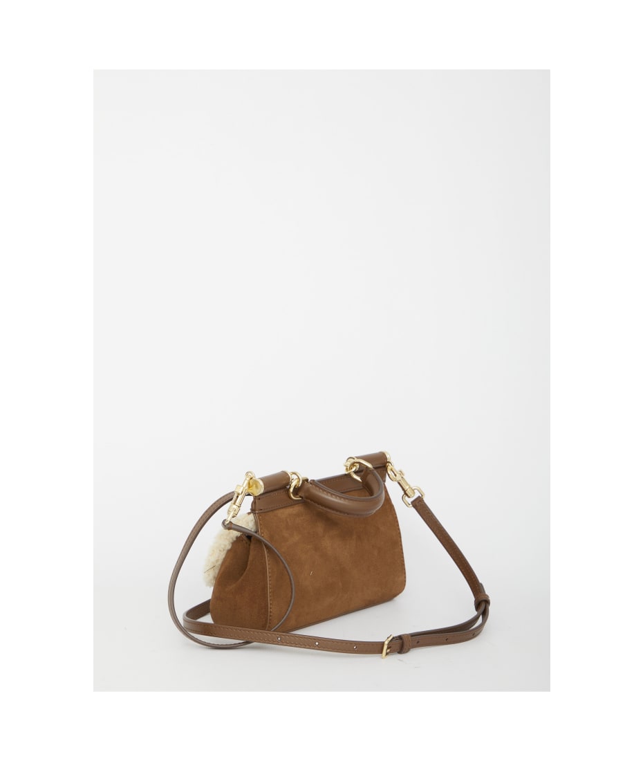 Dolce & Gabbana Small 'sicily' Bag in Brown