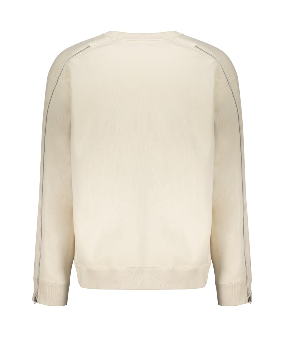 【関税&送料込】Ambush Ivory Cotton Sweatshirt AMBUSH Cotton Sweatshirt | italist