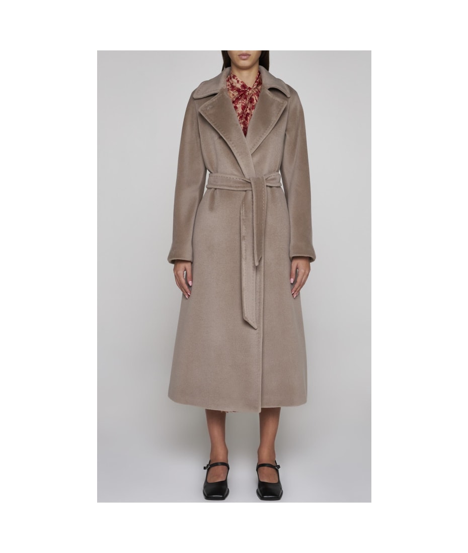 Cielo Belted Wool Coat