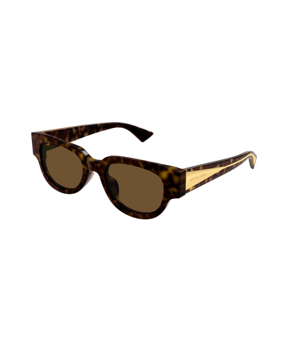 サングラス BOTTEGA VENETA Woman Sunglasses Brown BV1278SA 002 Bottega Veneta BV1278SA 002 Sunglasses Women's Havana