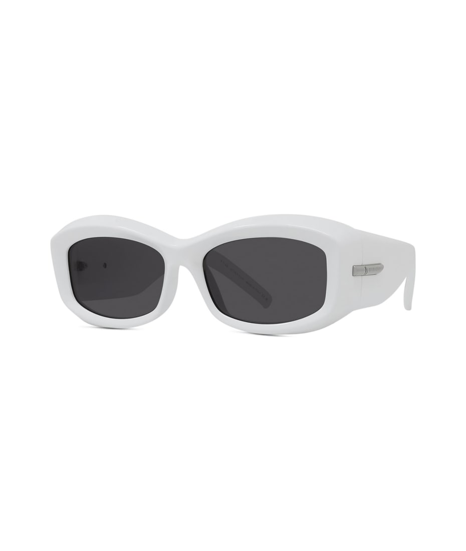 サングラス GIVENCHY Woman Sunglasses White GV40044U 21A Givenchy Eyewear Gv40044u - White Sunglasses | italist