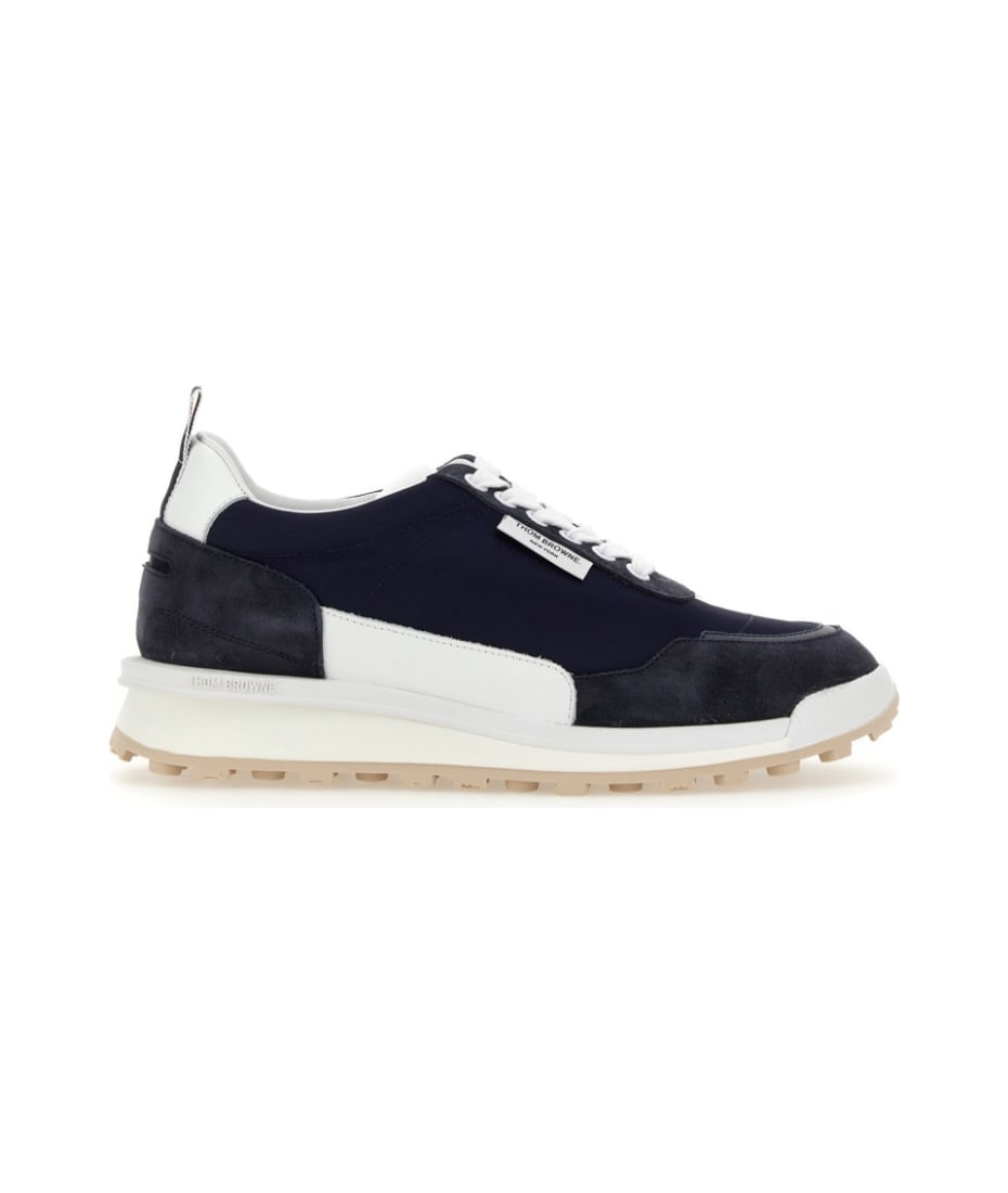 スニーカー THOM BROWNE SS24 SNEAKER WITH LOGO (FFD133B_F0488450) Thom Browne Sneakers With Logo - Blue - Women | FFD133BF0488450
