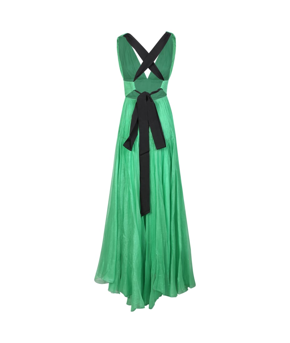 ワンピースその他 MARIA LUCIA HOHAN Women Dresses CALLIOPE SMARALD Green Maria Lucia Hohan Green Calliope Dress | italist