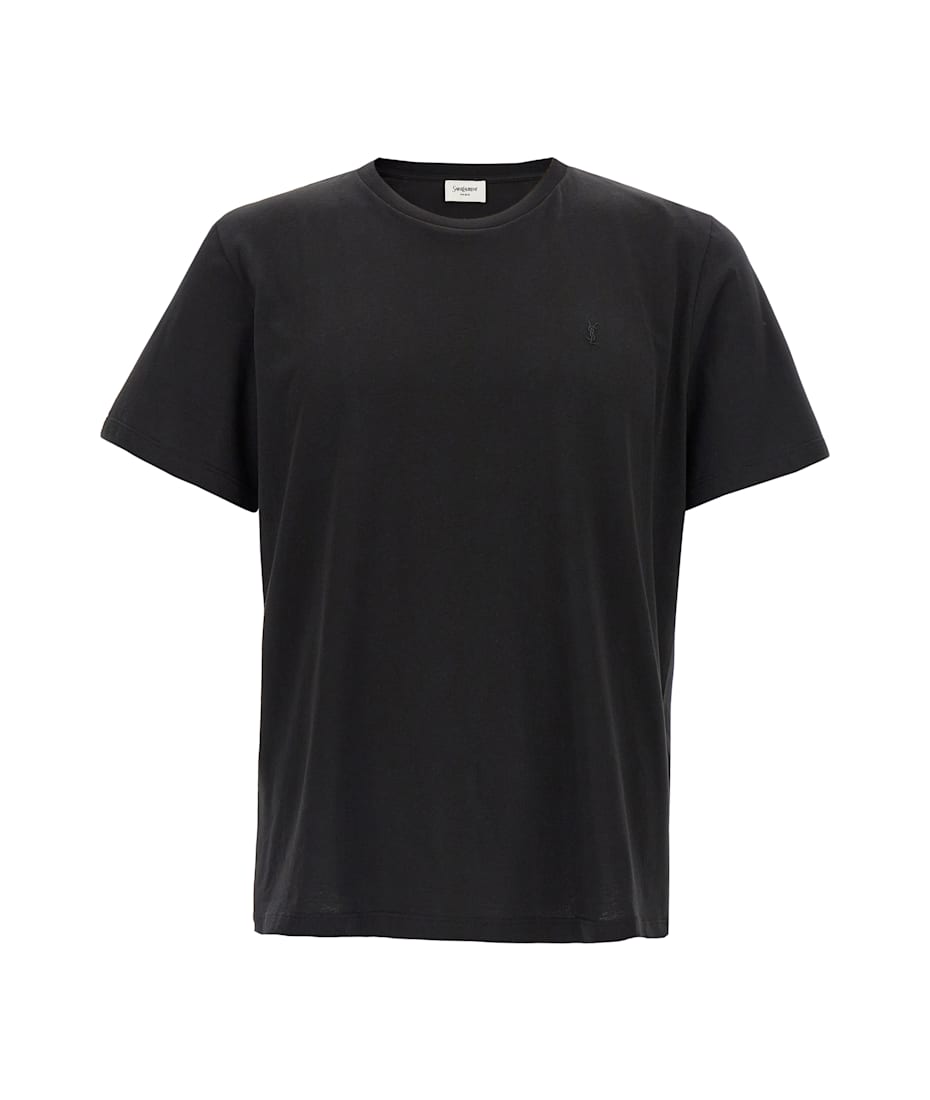 Tシャツ・カットソー Saint Laurent 'Cassandre' embroidery t-shirt Saint Laurent Cassandre Embroidery T-shirt | italist, ALWAYS
