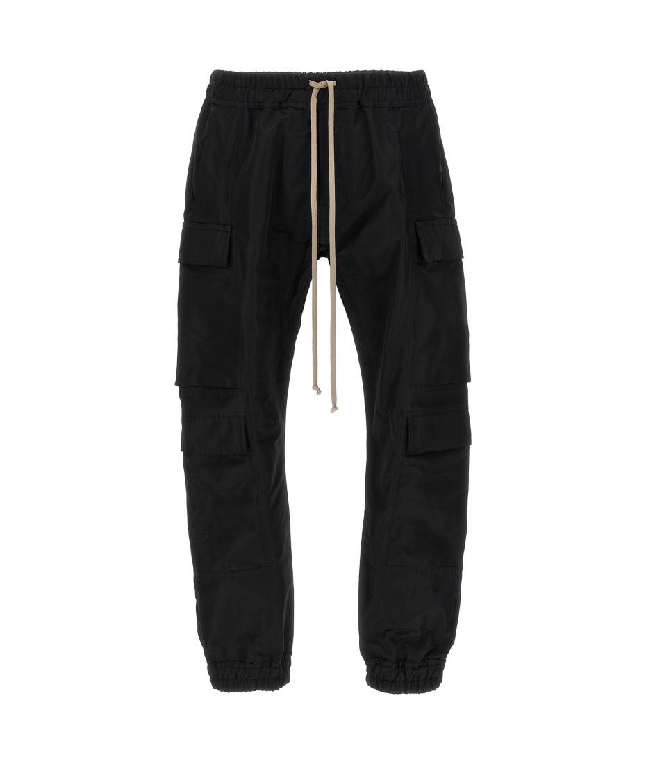 パンツ Rick owens 21ss Mastodon cargo Black Hollywood Mastodon Cargo Pants by Rick Owens on Sale