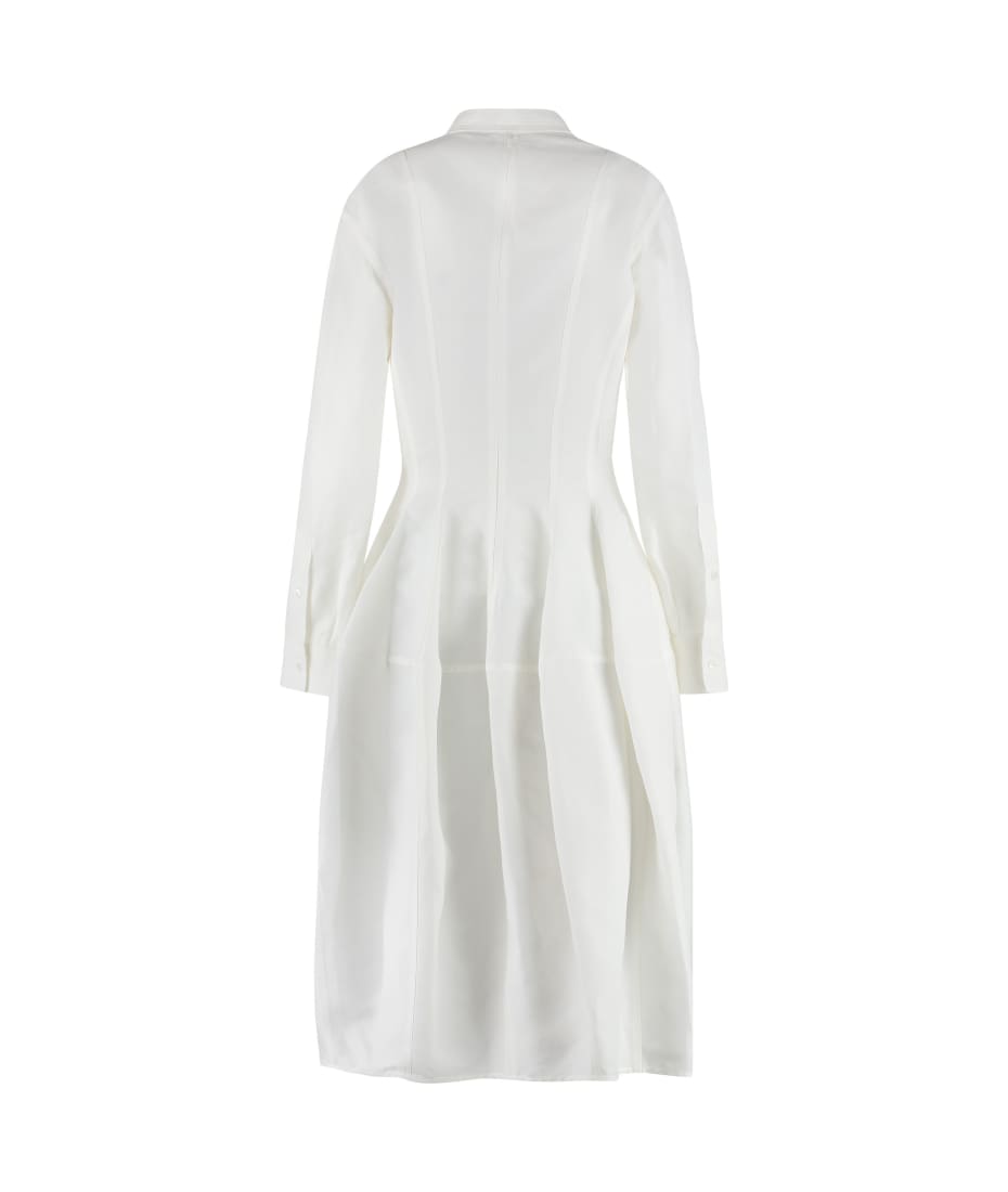 【関税&送料込】Bottega Veneta Linen And Viscose Dress Bottega Veneta | Linen-Viscose Midi Dress – Kirna Zabête