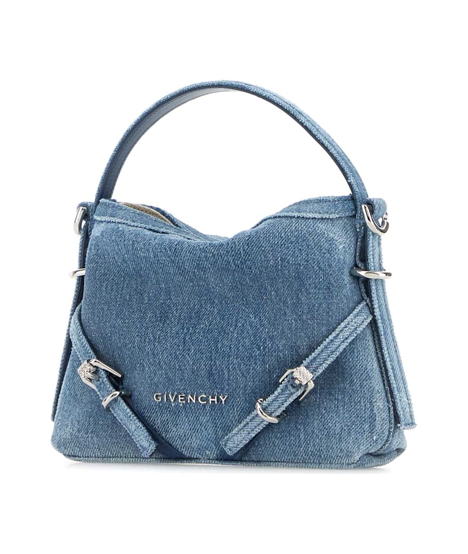 Givenchy Denim Nano Voyou Handbag | italist