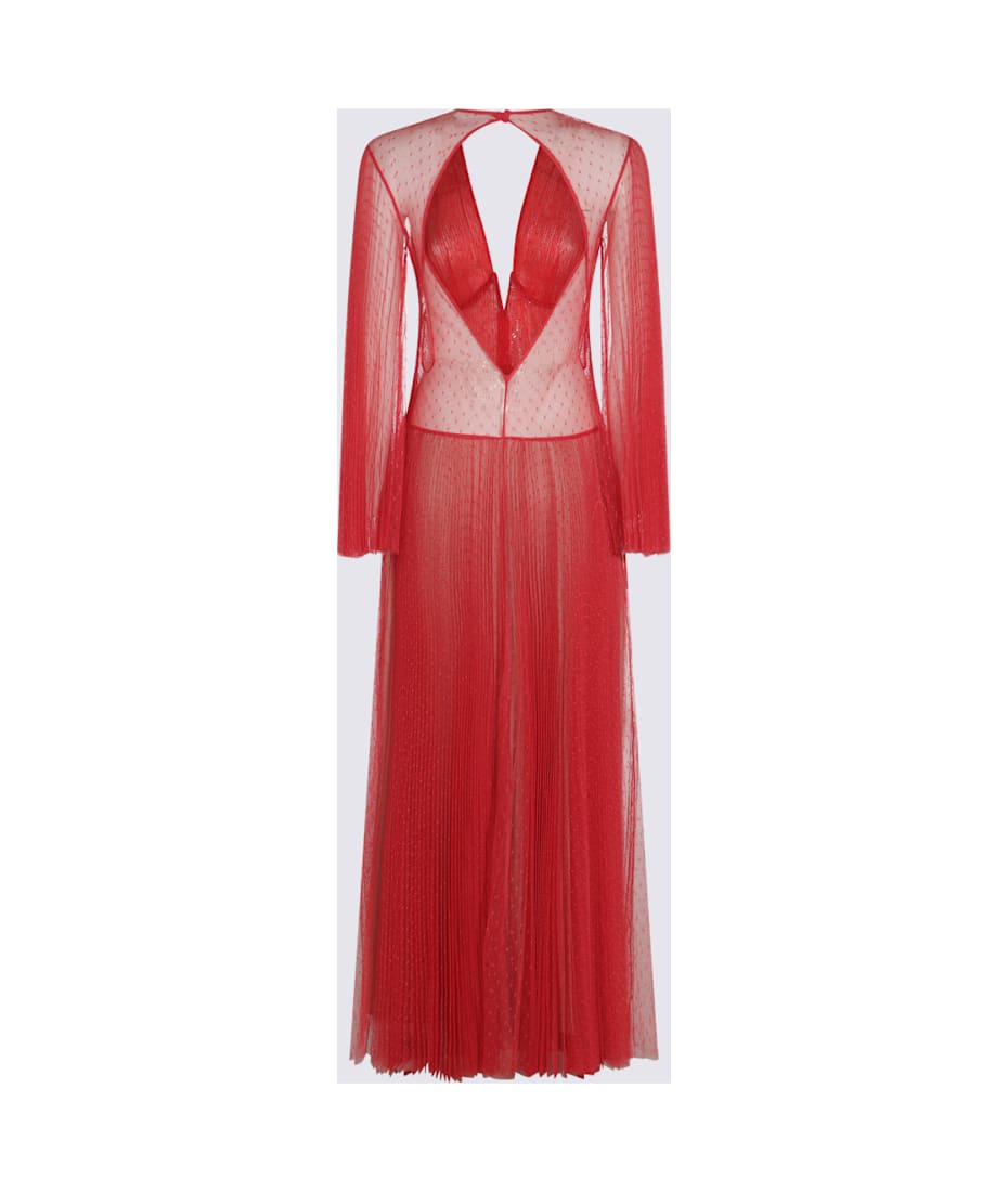 TwinSet Red Maxi Dress | italist