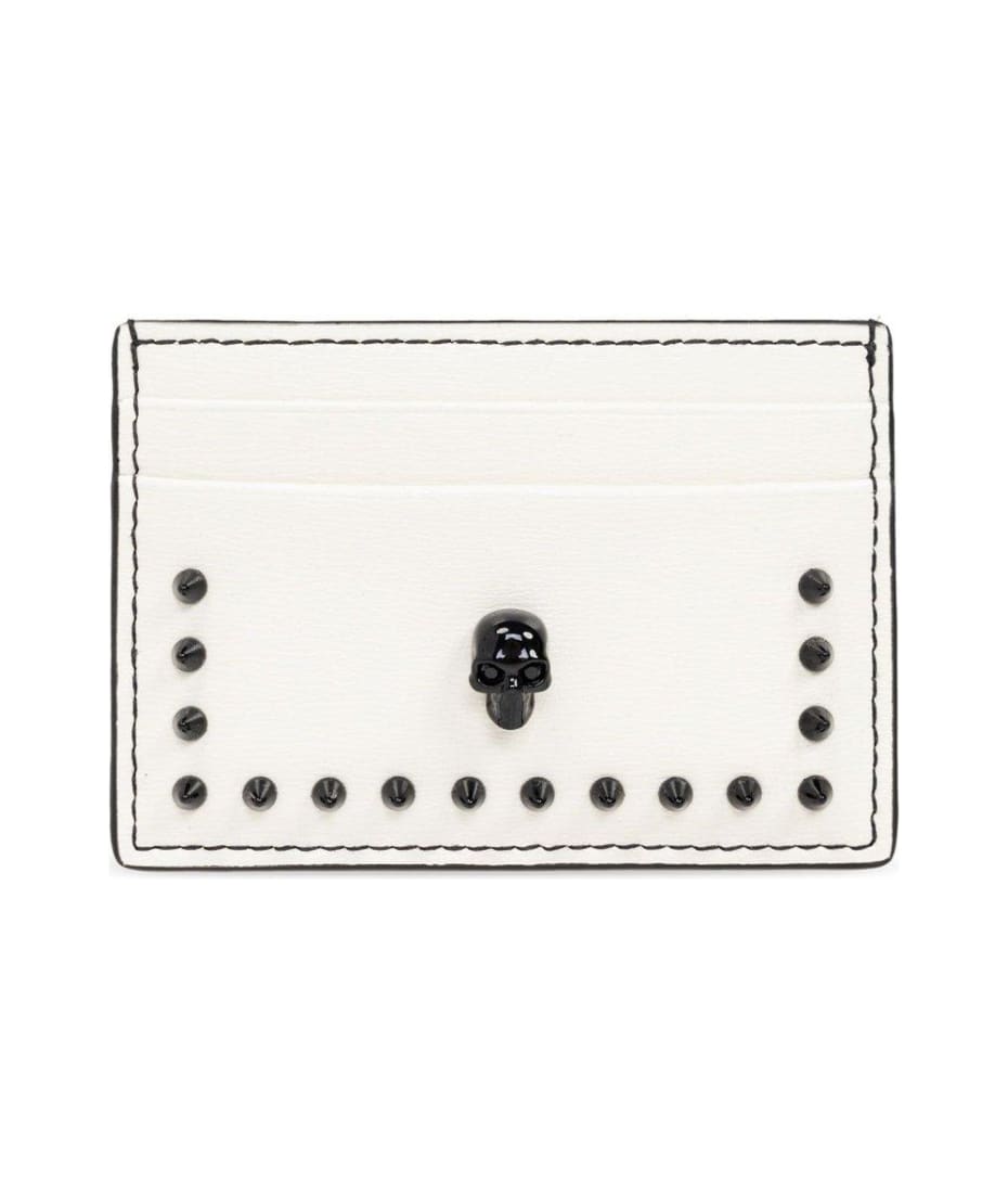 Alexander McQueen Skull Stud Embellished Card Holder | italist, ALWAYS LIKE  A SALE