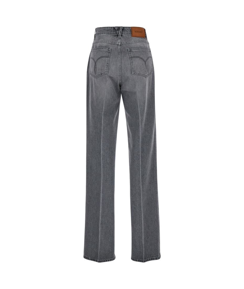 【関税&送料込】Versace Dark Grey Denim Jeans Versace Dark Grey Denim Jeans | italist