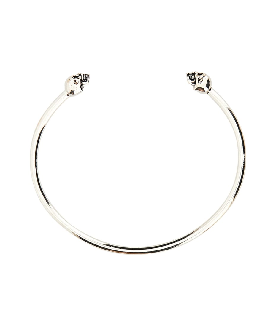 Alexander McQueen Twin Skull Bracelet | italist