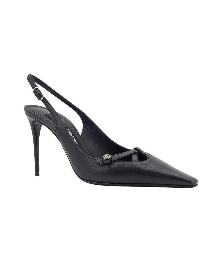 パンプス Dolce & Gabbana Slingbacks With `Dg` Logo Dolce & Gabbana Dg Logo Slingback | italist