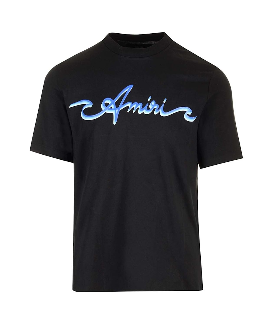 【送料&関税込】AMIRI Logo Printed Crewneck T-shirt AMIRI Logo-printed Crewneck T-shirt | italist