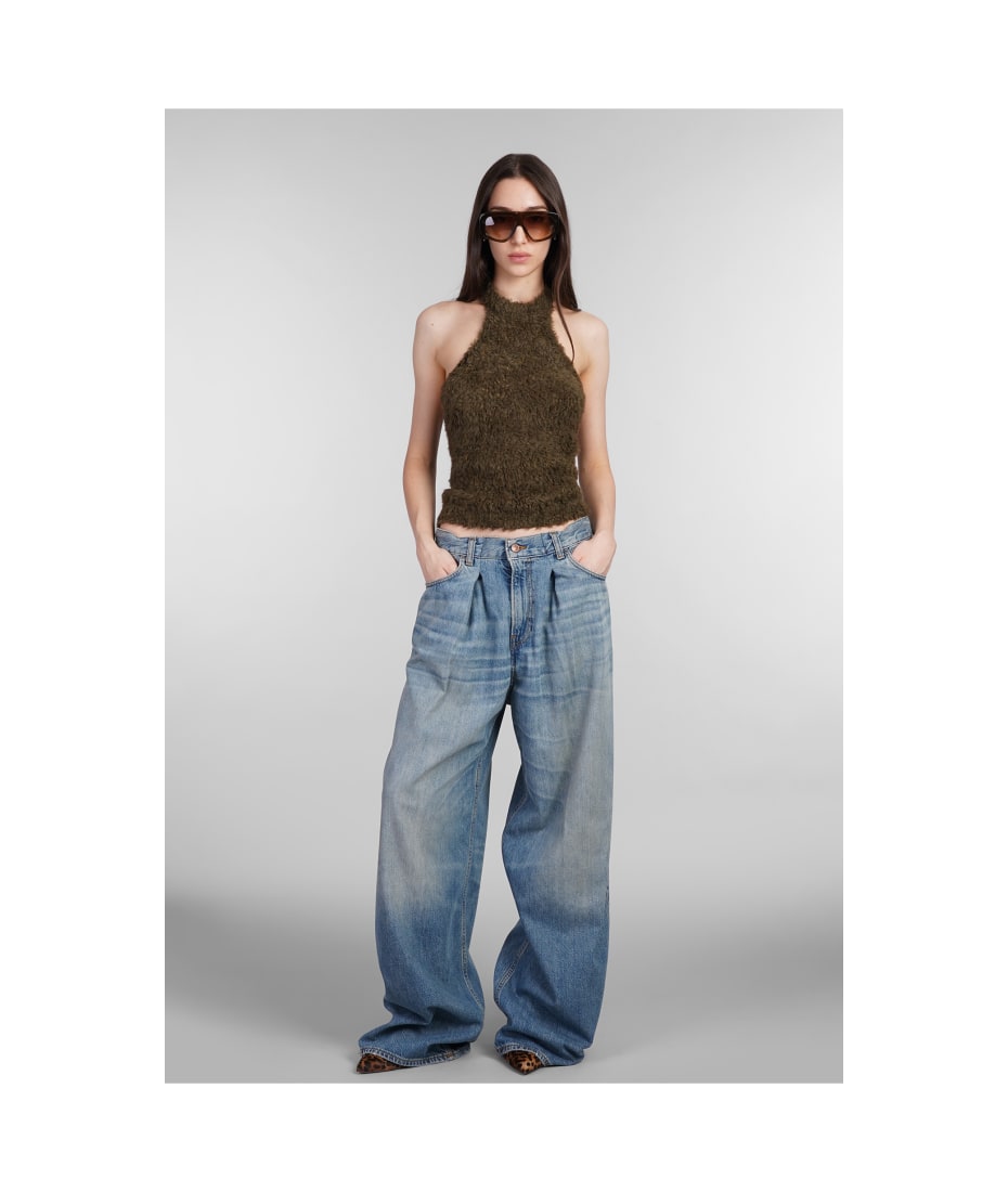 【HAIKURE】CANDYデニム Haikure Candy Jeans In Blue Cotton | italist