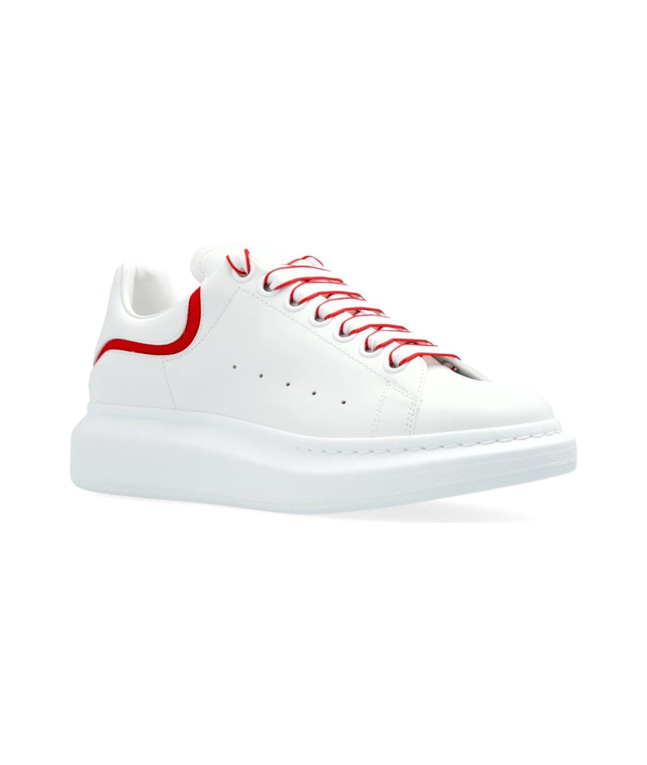 スニーカー Alexander Mcqueen Larry Low-Top Leather Sneakers McQueen Men's Larry Leather Oversized Low-Top Sneakers