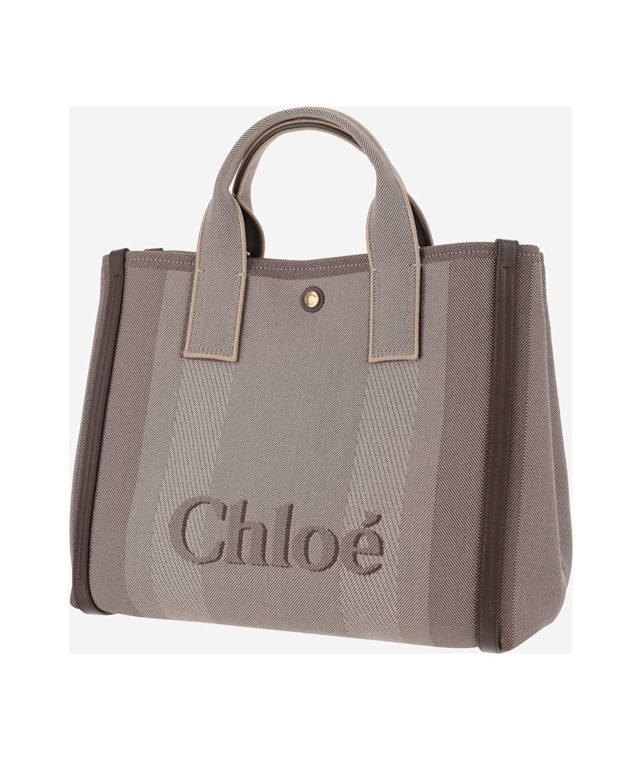 トートバッグ CHLOE Multicolor Canvas Chlo?? Carry Shopping Bag Chloé Multicolor Canvas Small Chloã© Carry Shopping Bag