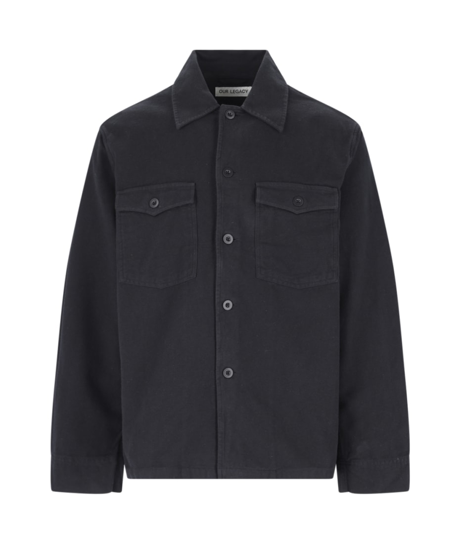 トップス OUR LEGACY graohicprint cotton jacket 34 Our Legacy Shirt Jacket | italist