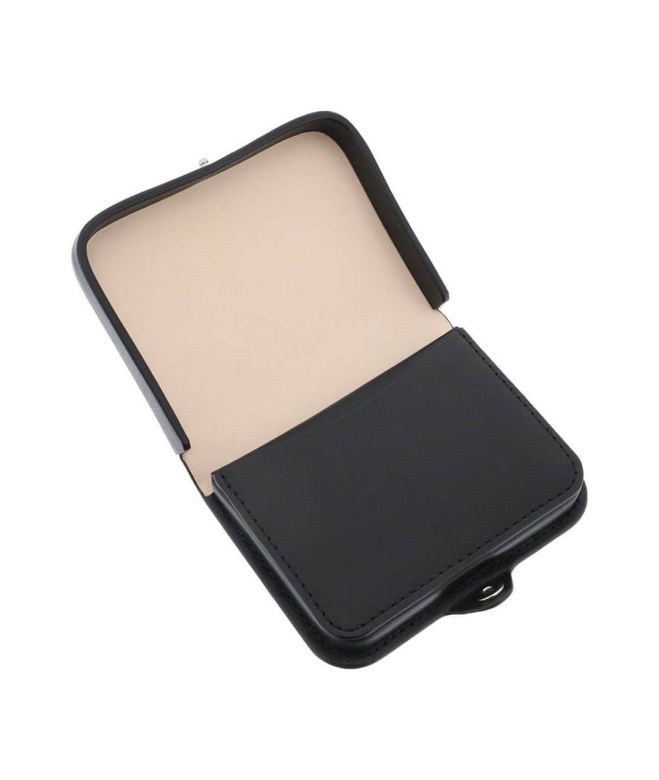 ☆A.P.C.☆ Josh Card Holder Black PXAWVH63176LZZ PXAWVH63176 Josh coin purse - Smooth vegetable-tanned leather | A.P.C.