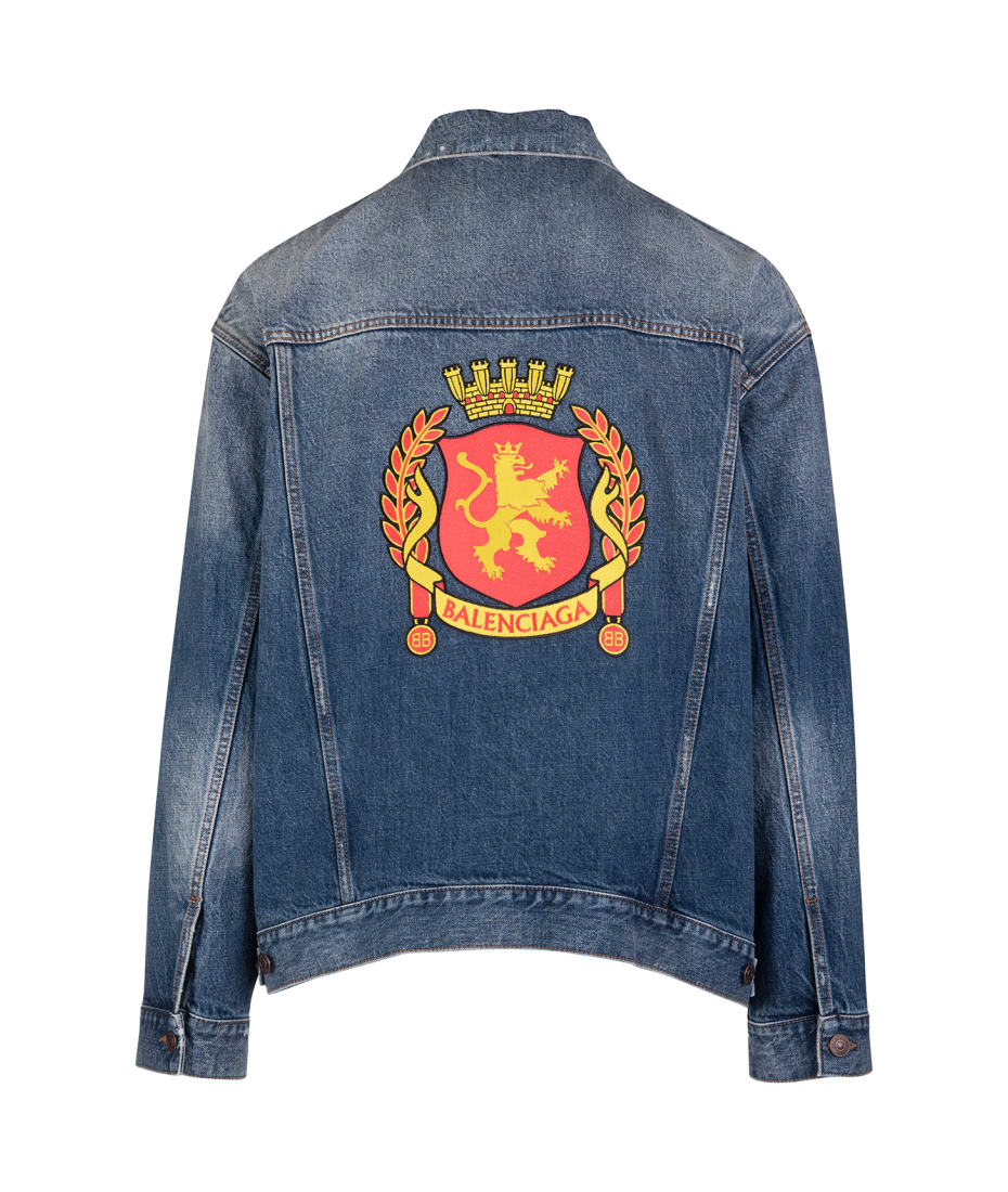 Balenciaga Man Blue Denim Balenciaga Man Blue Denim