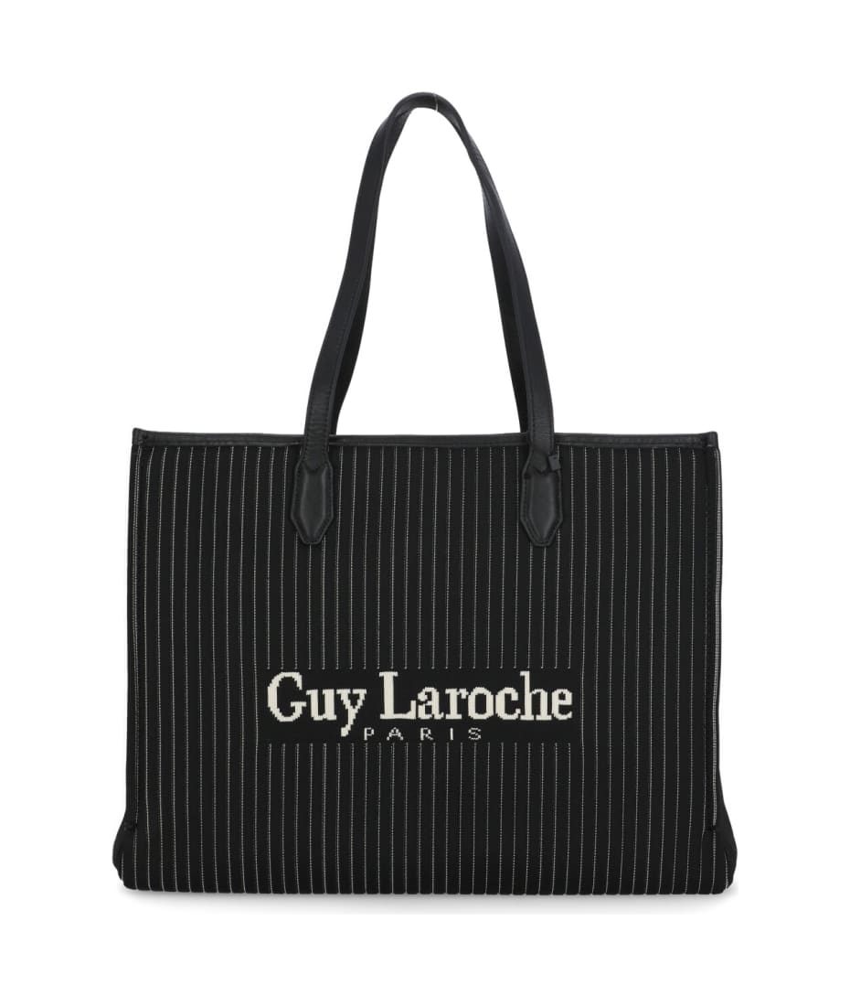 Guy Laroche Logo Crossbody Bag in Black