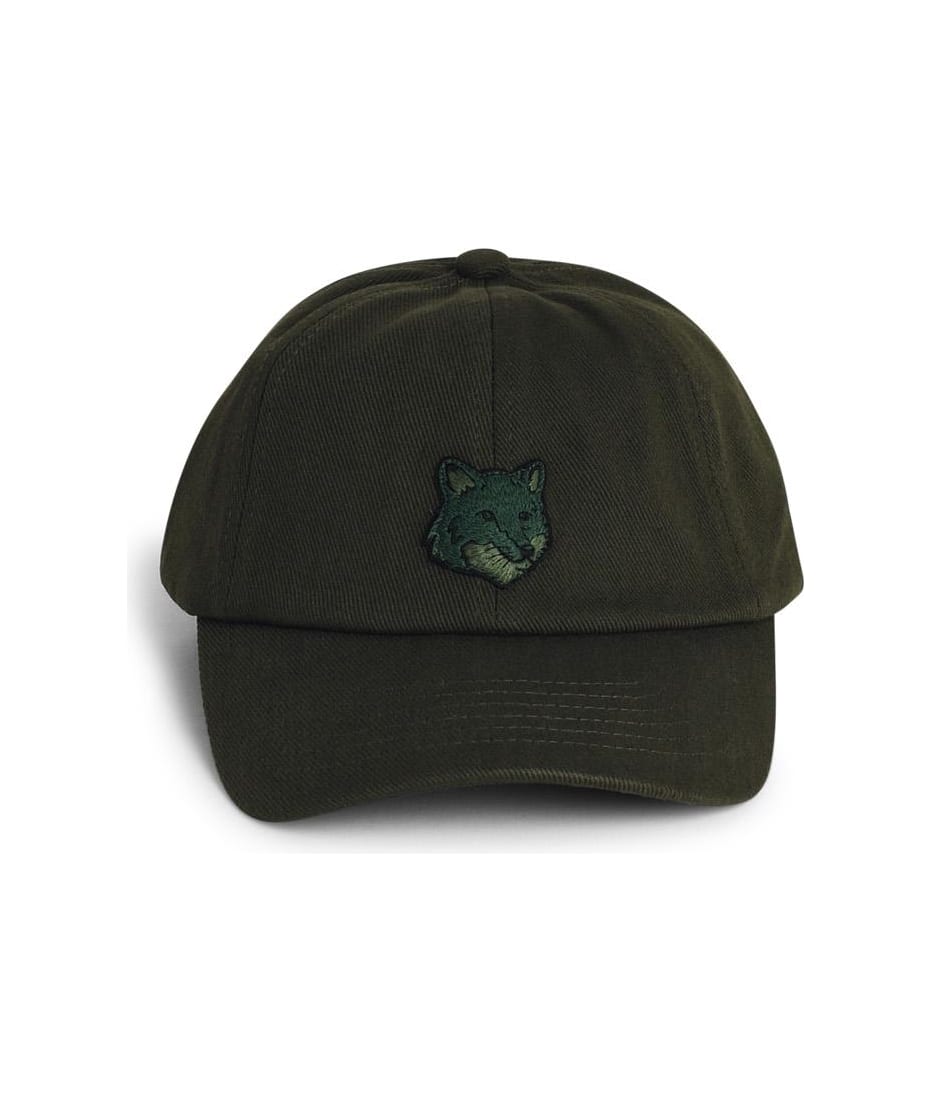Maison Kitsuné Green Cotton Cap italist