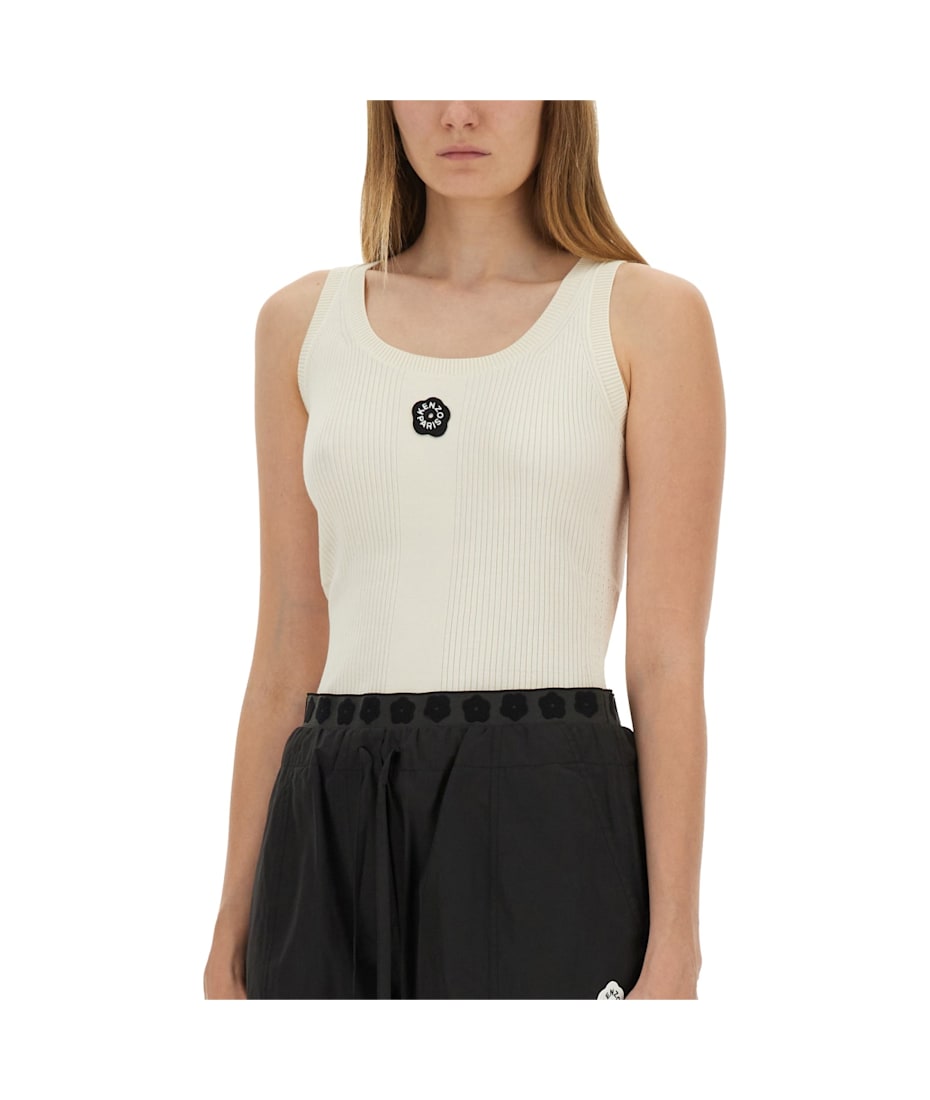 Kenzo Tank Top With Embroidery 'boke Flower 2.0' | italist, ALWAYS